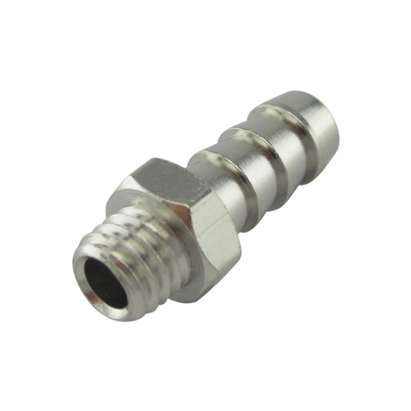 BC40-M5 Stainless Steel Barb Connector 1/8-M5 (10pcs)