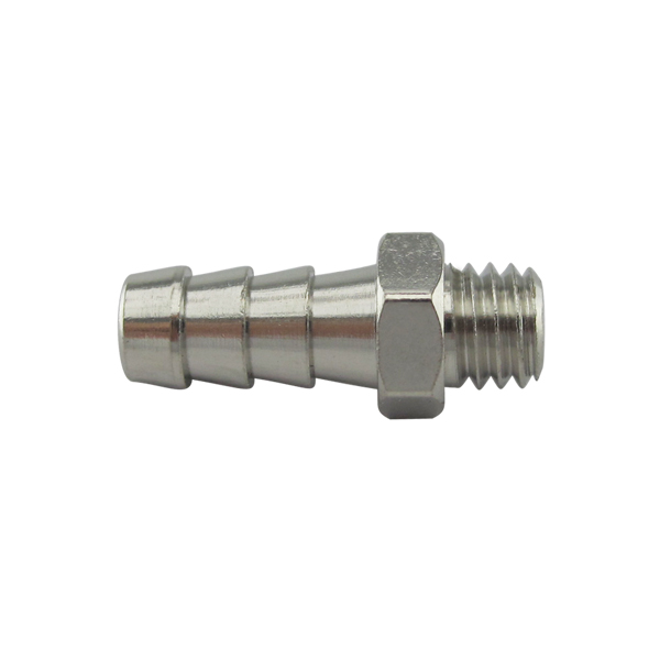 BC40-M5 Stainless Steel Barb Connector 1/8-M5 (10pcs)