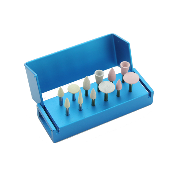 RT-7115A Zirconia,Glass Ceramic Polishing RA Burs Kits With Box