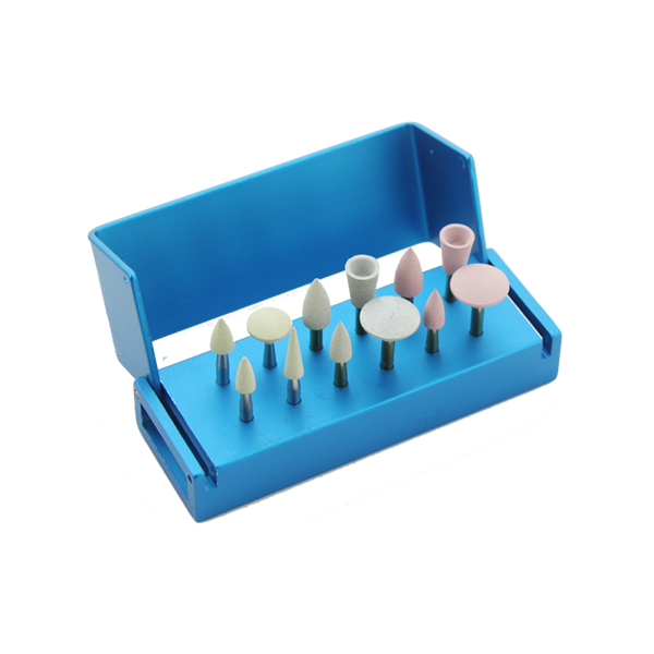 RT-7115A Zirconia,Glass Ceramic Polishing RA Burs Kits With Box