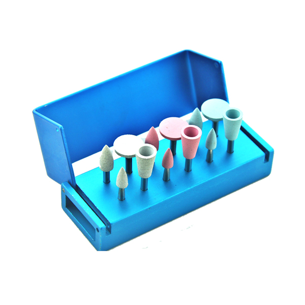 RT-4112A Ceramic/Porcelain Teeth Polishing RA Burs Kit with Box