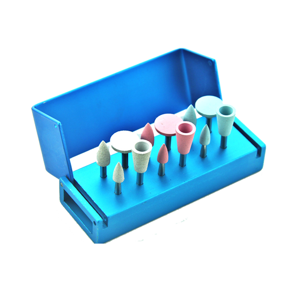 RT-4112A Ceramic/Porcelain Teeth Polishing RA Burs Kit with Box