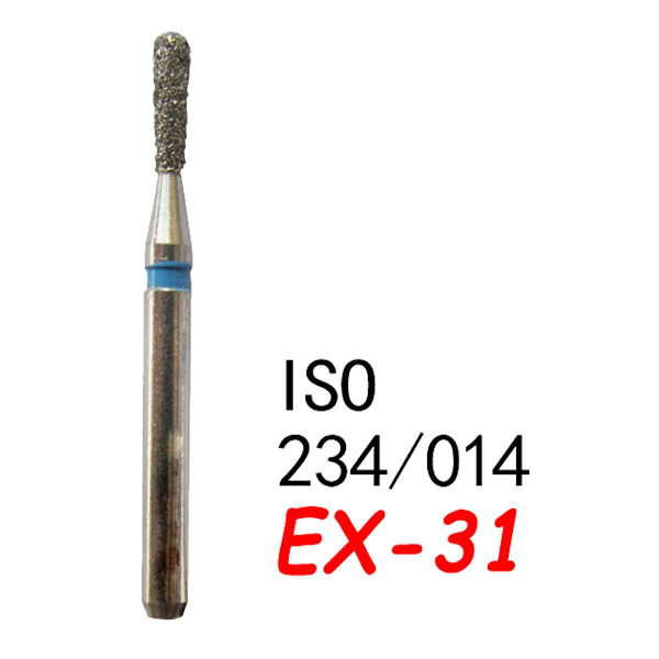 EX-31 FG Diamond Burs(50pcs in a box)