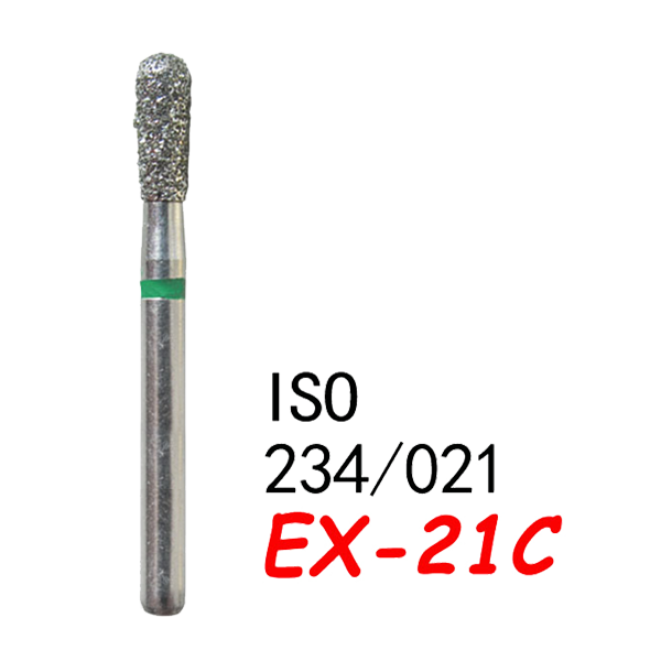 EX-21C FG Diamond Burs(50pcs in a box)