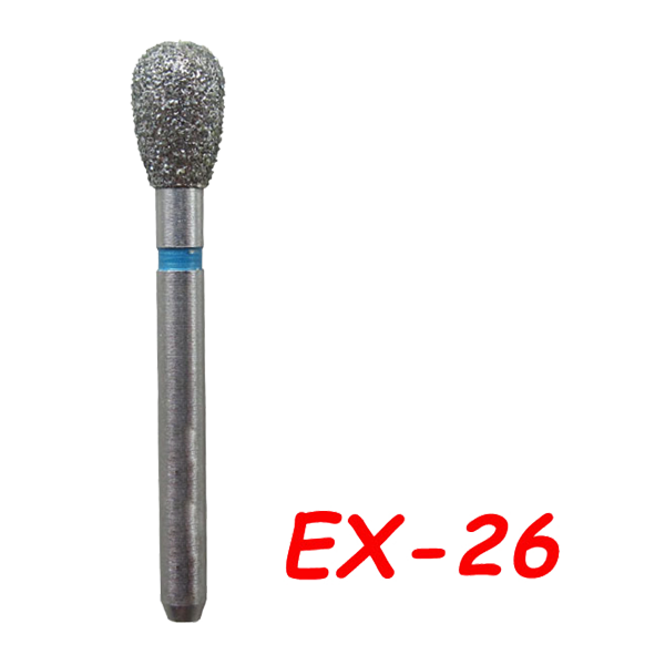 EX-26 FG Diamond Burs(50pcs in a box)