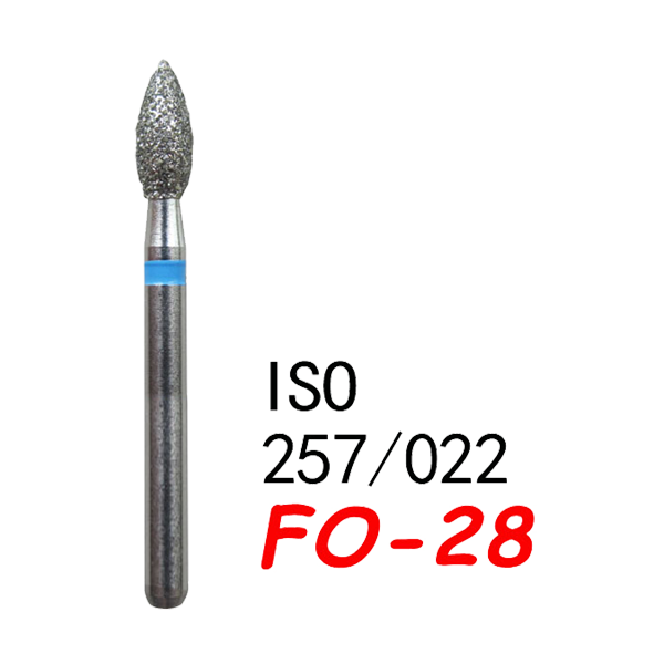 FO-28 FG Diamond Burs(50pcs in a box)