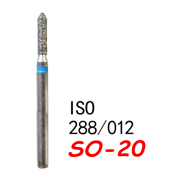 SO-20 FG Diamond Burs(50pcs in a box)