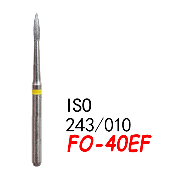 FO-40EF FG Diamond Burs(50pcs in a box)