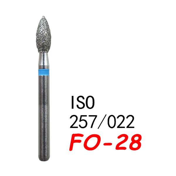 FO-28 FG Diamond Burs(50pcs in a box)