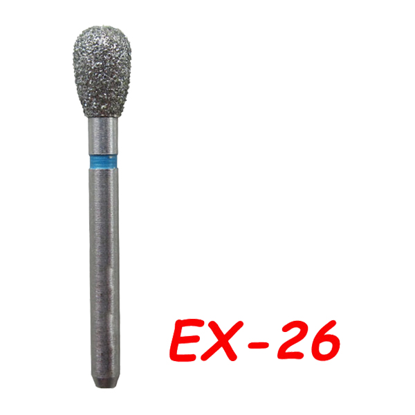 EX-26 FG Diamond Burs(50pcs in a box)