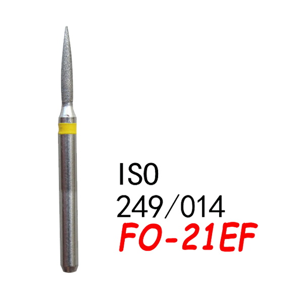 FO-21EF FG Diamond Burs(50pcs in a box)