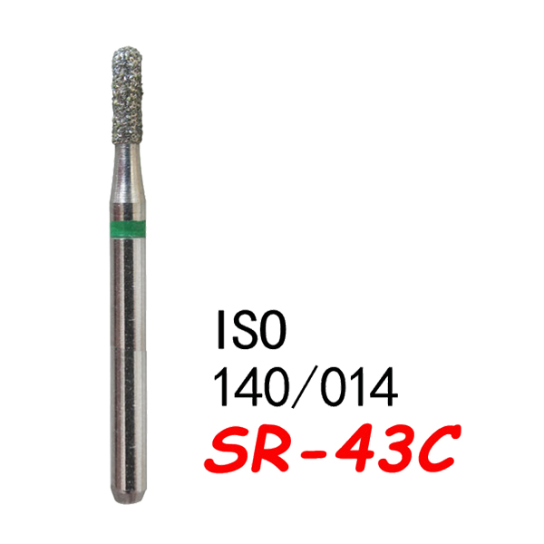 SR-43C FG Diamond Burs(50pcs in a box)