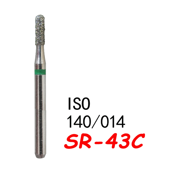 SR-43C FG Diamond Burs(50pcs in a box)