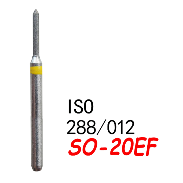 SO-20EF FG Diamond Burs(50pcs in a box)