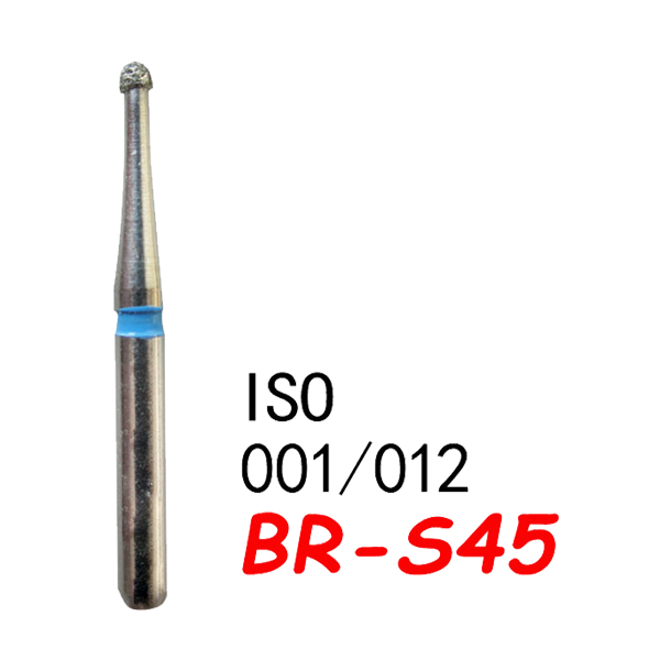 BR-S45 FG Diamond Burs(50pcs in a box)