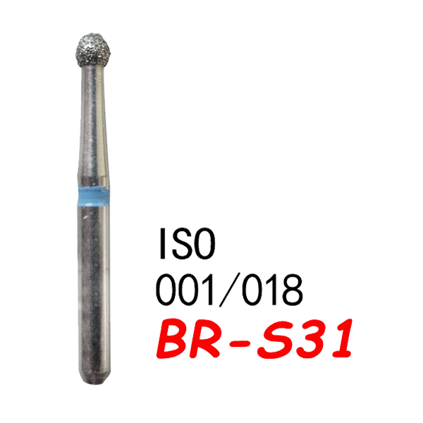 BR-S31 FG Diamond Burs((50pcs in a box)