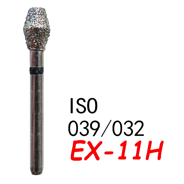 EX-11H FG Diamond Burs(50pcs in a box)