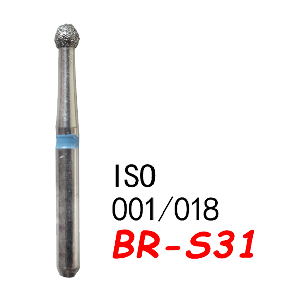 BR-S31 FG Diamond Burs((50pcs in a box)