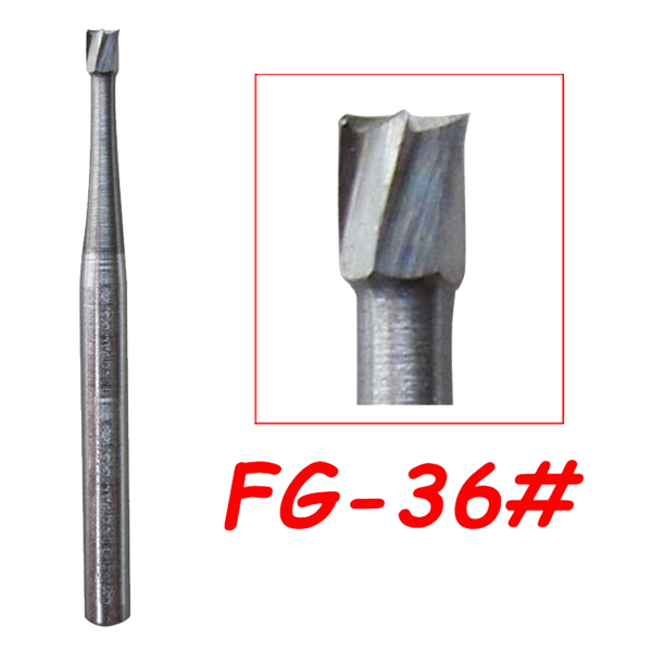 36#  FG Carbide Burs-3pcs in a box