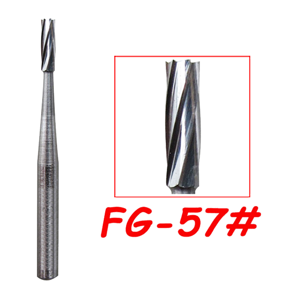 57#  FG Carbide Burs-3pcs in a box