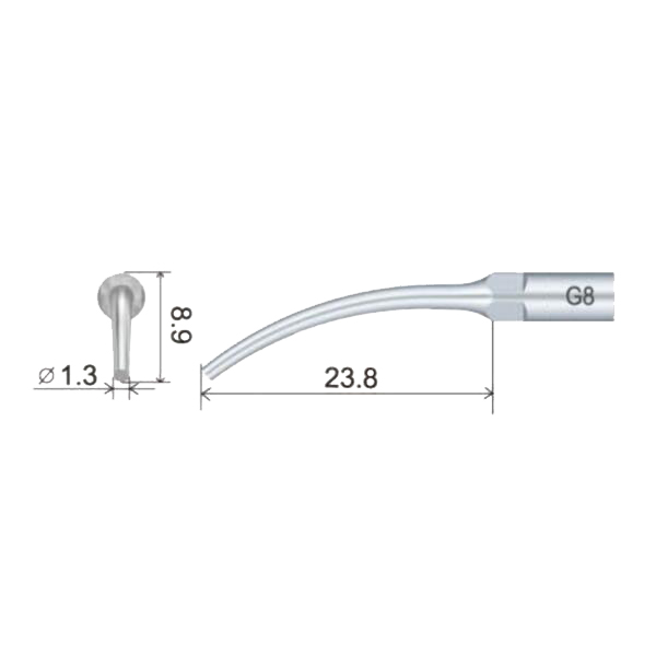 G7-GD7 Prosthtics Tips Without Water Irrigation (5pcs in a box )