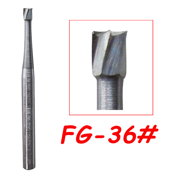 36#  FG Carbide Burs-3pcs in a box