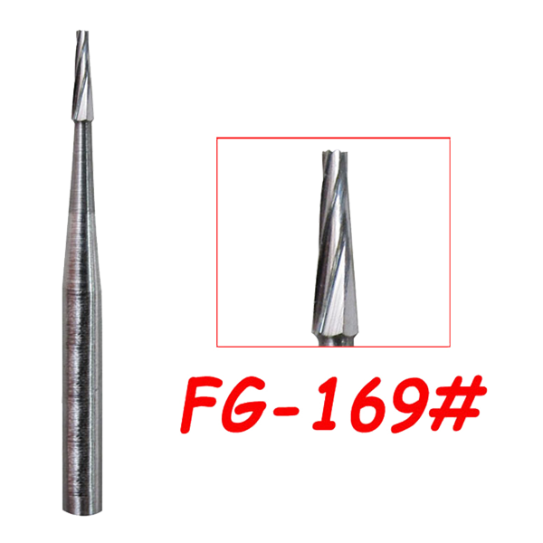 169#  FG Carbide Burs-3pcs in a box