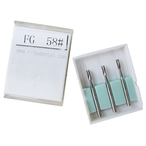 58#  FG Carbide Burs-3pcs in a box