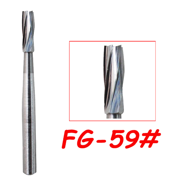 59# FG Carbide Burs-3pcs in a box