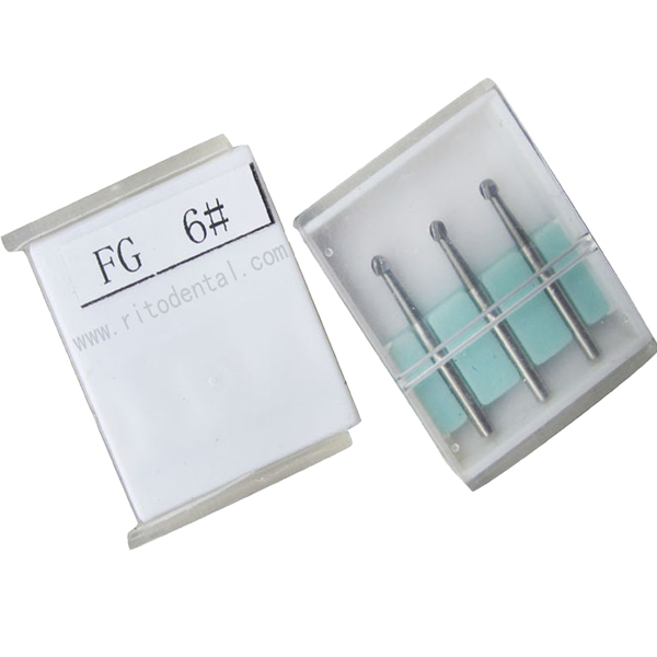 6#   FG Carbide Burs-3pcs in a box