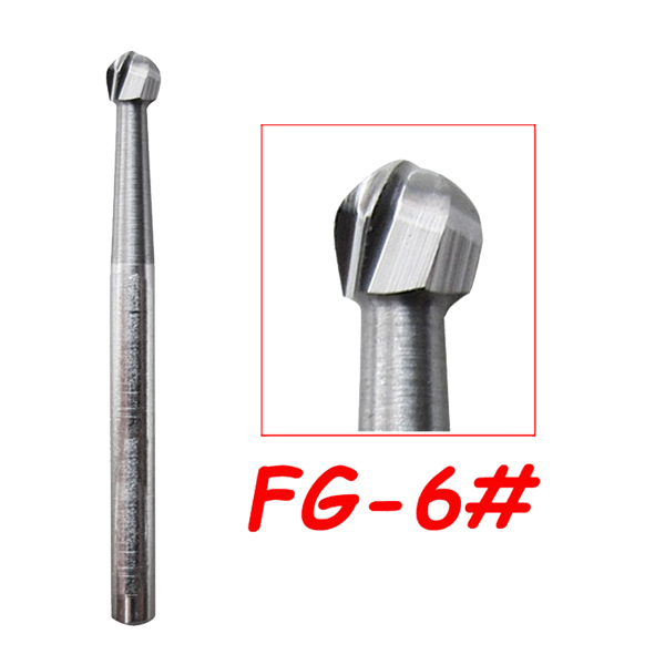 6#   FG Carbide Burs-3pcs in a box