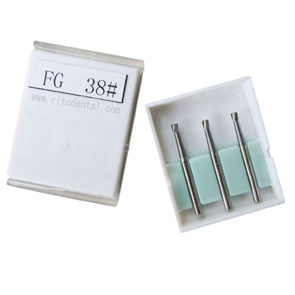 38#  FG Carbide Burs-3pcs in a box