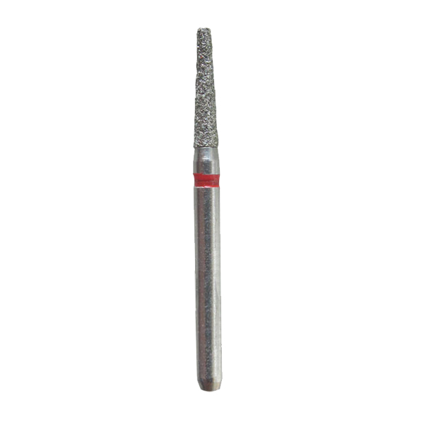 TF-21F Flat End Taper Dental Diamond Bur-(50 pcs in a box)