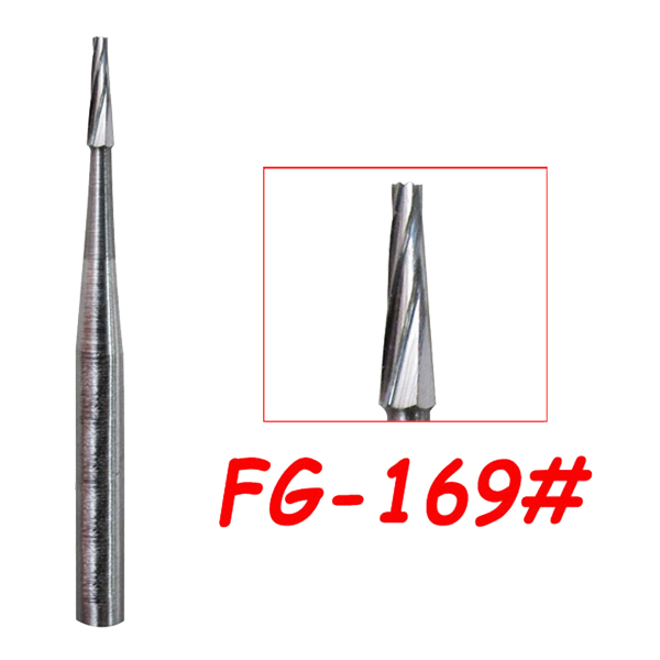 169#  FG Carbide Burs-3pcs in a box