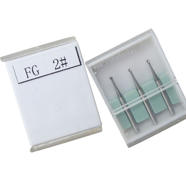 2#  FG Carbide Burs-3pcs in a box