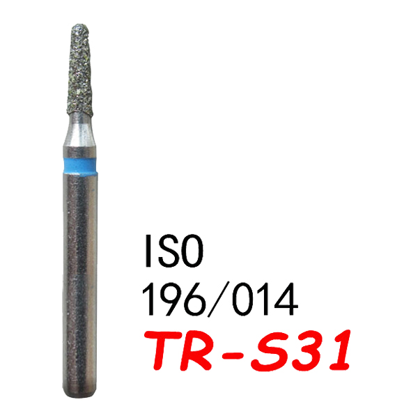 TR-S31 FG Diamond Burs-(50pcs in a box)