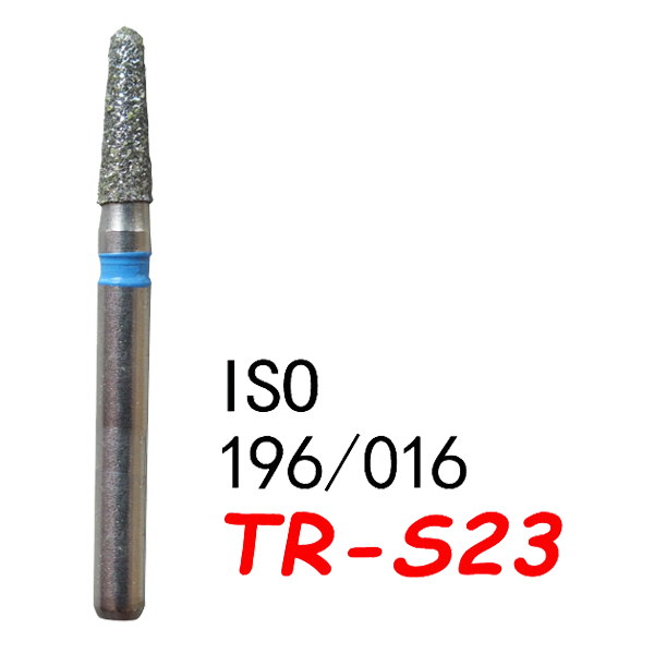 TR-S23 FG Diamond Burs-(50pcs in a box)