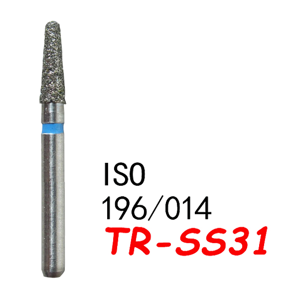 TR-SS31  FG Diamond Burs-(50pcs in a box)