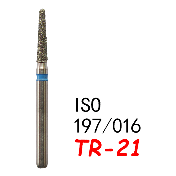 TR-21 FG Diamond Burs-(50pcs in a box)