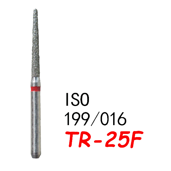 TR-25F FG Diamond Burs-(50pcs in a box)