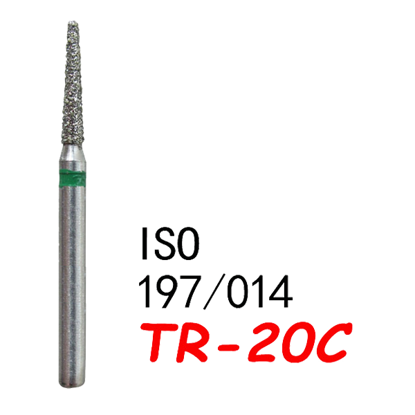 TR-20C FG Diamond Burs-(50pcs in a box)