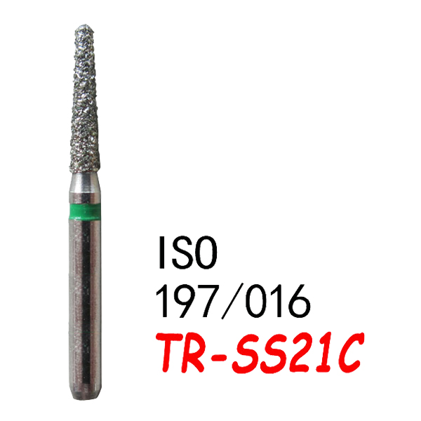 TR-SS21C FG Diamond Burs-(50pcs in a box)