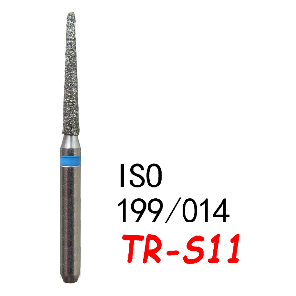 TR-S11 FG Diamond Burs-（50pcs in a box)