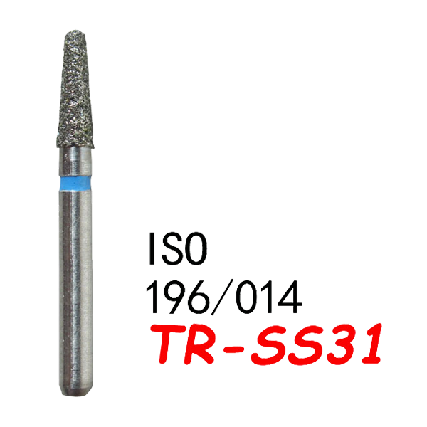 TR-SS31  FG Diamond Burs-(50pcs in a box)