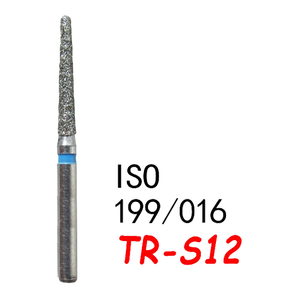 TR-S12 FG Diamond Burs-(50pcs in a box)