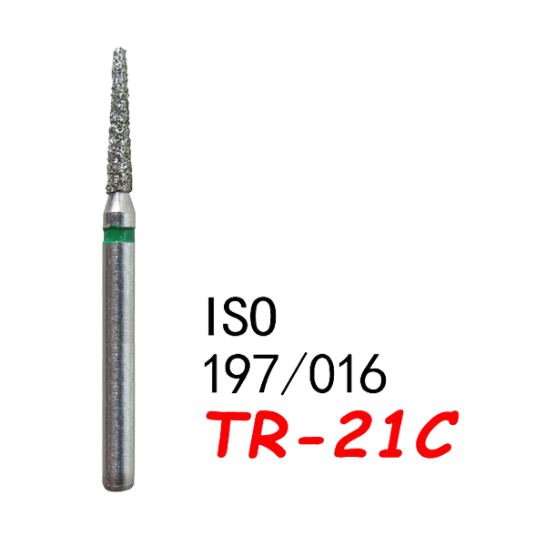 TR-21C FG Diamond Burs-(50pcs in a box)