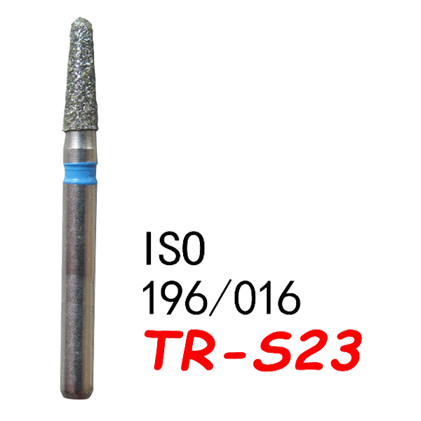 TR-S23 FG Diamond Burs-(50pcs in a box)