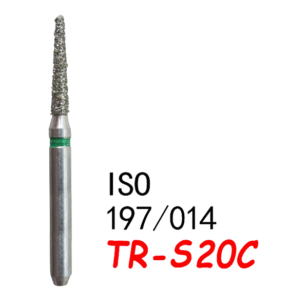 TR-S20C FG Diamond Burs-(50pcs in a box)