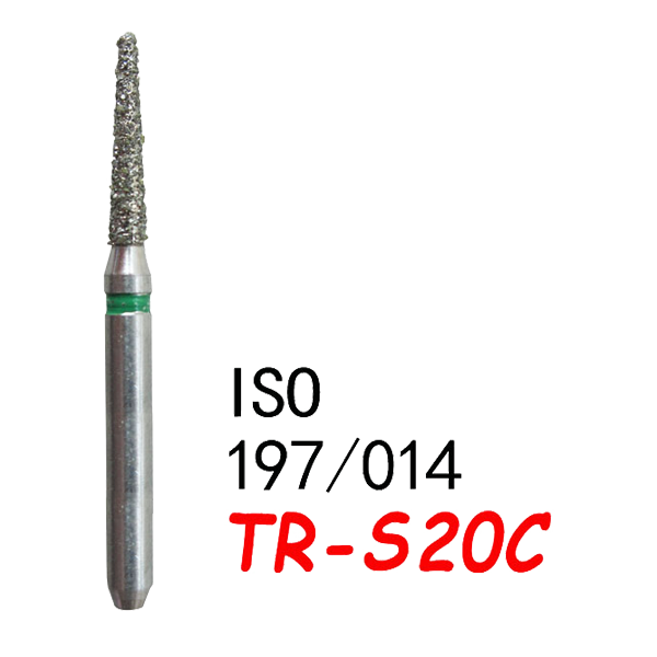 TR-S20C FG Diamond Burs-(50pcs in a box)