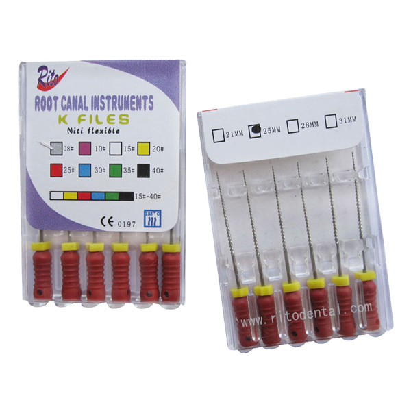 NK-25 Niti K File/Root Canal Files/Hand Use K file L25mm(10 boxes)